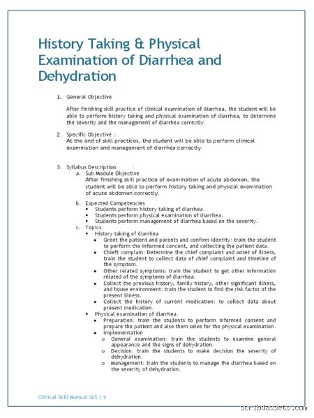 Mastering the Clinical Narrative: How to Describe Diarrhea in History Taking for Accurate Diagnoses