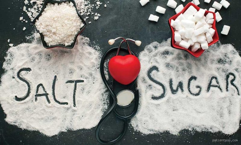 What is worse for your body, sugar or salt?