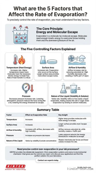 The Invisible Escape Artist: What Are the Five Factors That Affect the Rate of Evaporation in Our Changing World?