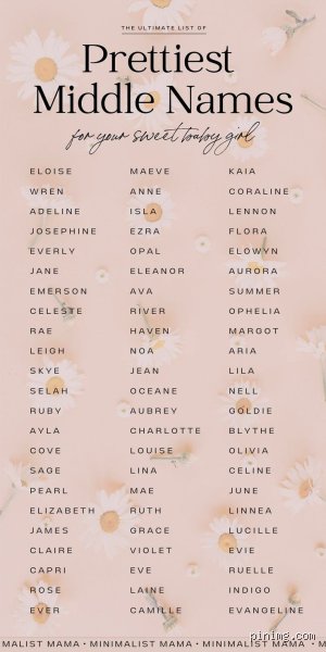 What’s a Pretty Middle Name for a Girl? The Modern Guide to Finding the Perfect Melodic Bridge