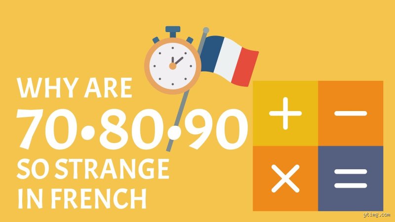 The Linguistic Quirk of counting: Why does French not have 70-80-90 in its modern vocabulary?