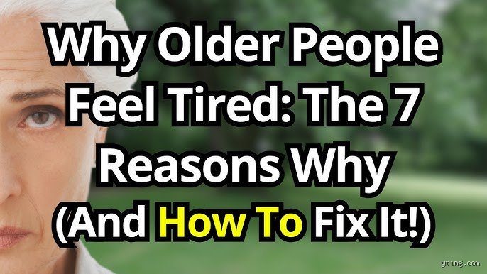 How to Stop Feeling Old and Tired and Reclaim Your Missing Energy Today