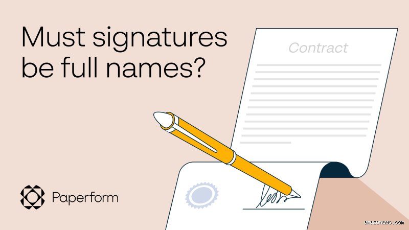 Can I Write My Full Name as a Signature? The Surprising Legality Behind Your Autograph