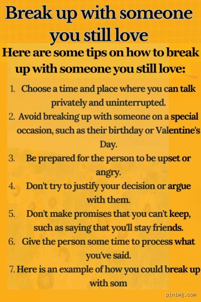 The Quiet Agony of Walking Away: How to Break Up with Someone You Still Love When Stay Means Breaking Yourself