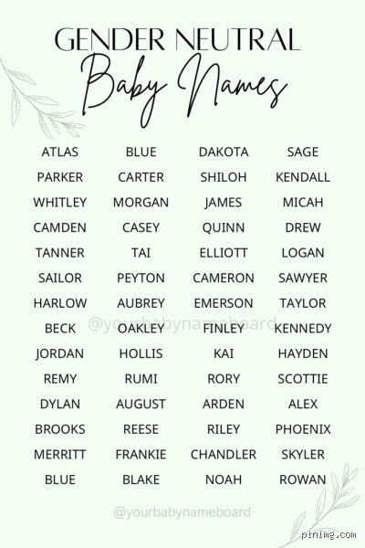Beyond the Pink and Blue Divide: What Is a Female Unisex Name in Modern Culture?
