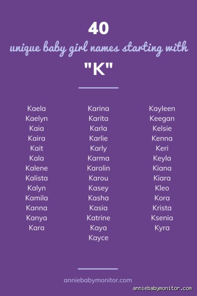 Beyond the Trendy K-Wave: Tracking Down a Truly Rare K Name for a Girl