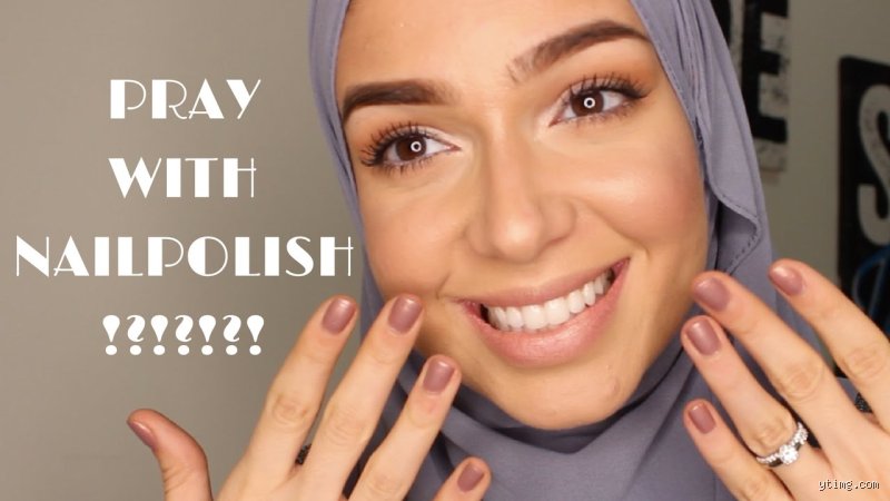 Can I pray with nails in Islam?