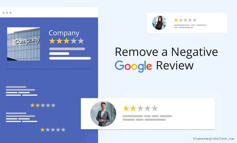 How can I quickly remove negative Google reviews?