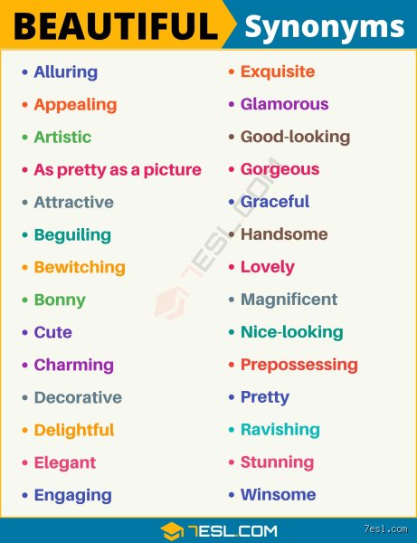 Beyond Visual Cliché: What Are 5 Words for Beautiful That Elevate Your Prose?
