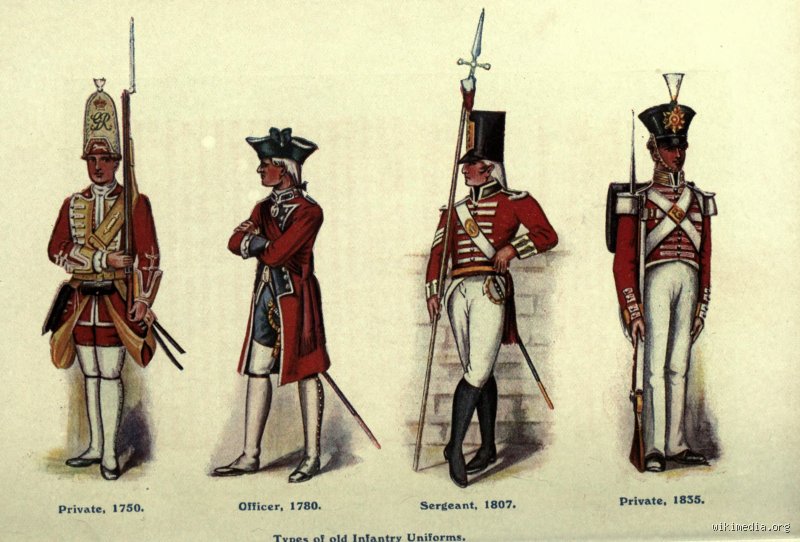 What are British soldiers called?