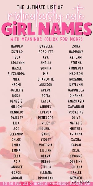 Beyond Sugar and Spice: The Psychology and Art of Choosing Cute Nicknames for a Girl