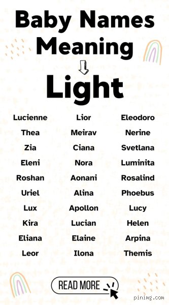 Illuminating the Nursery: Finding the Perfect Female Name That Means Light for Your Baby