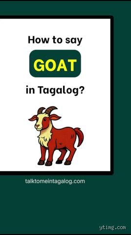 Beyond the Simple Translation: What is the Filipino Word for Goat and Why Context Matters
