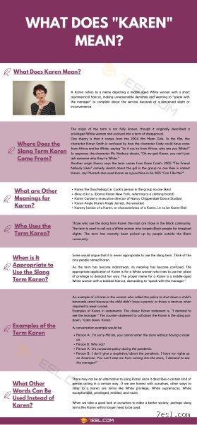 Understanding the Cultural Phenomenon: What Is the Slang Meaning of Karen in Modern Society?