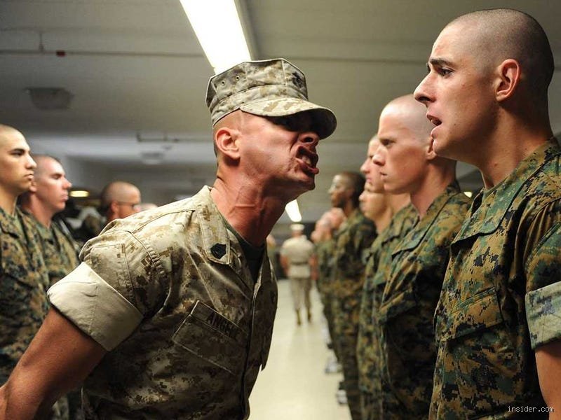 What is the US Marine Shout?