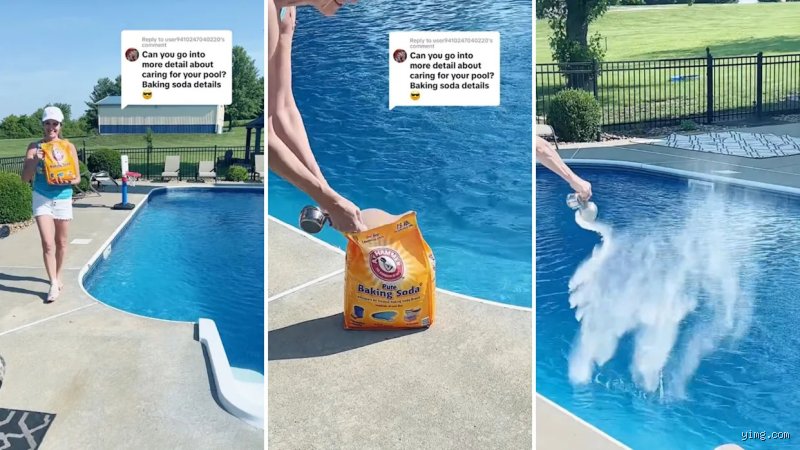 Why do people put baking soda in their swimming pools? The chemistry behind this cheap backyard hack