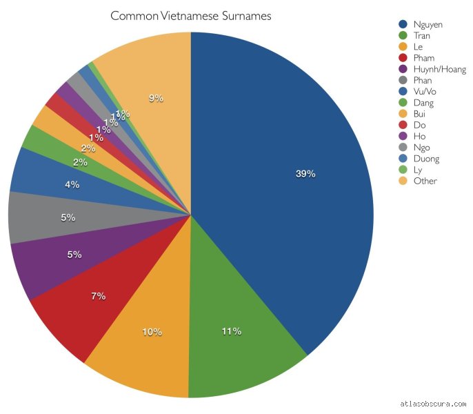 The Surname Monopoly: Why Do So Many Vietnamese Have the Same Last Name Nguyen?