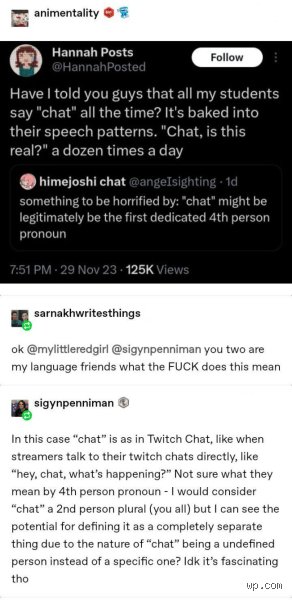 Beyond He, She, and It: Do Any Languages Have a Fourth Person Grammatical Category?