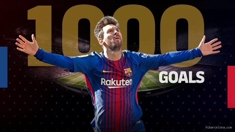 Has Messi scored 1000 goals?