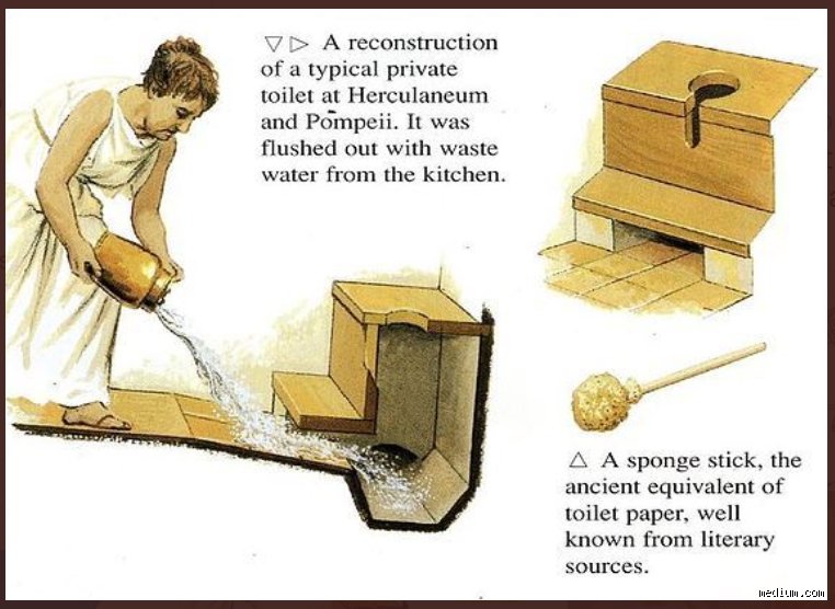 The Wet Sponge on a Stick: How Did Romans Wipe After Pooping in the Ancient World?