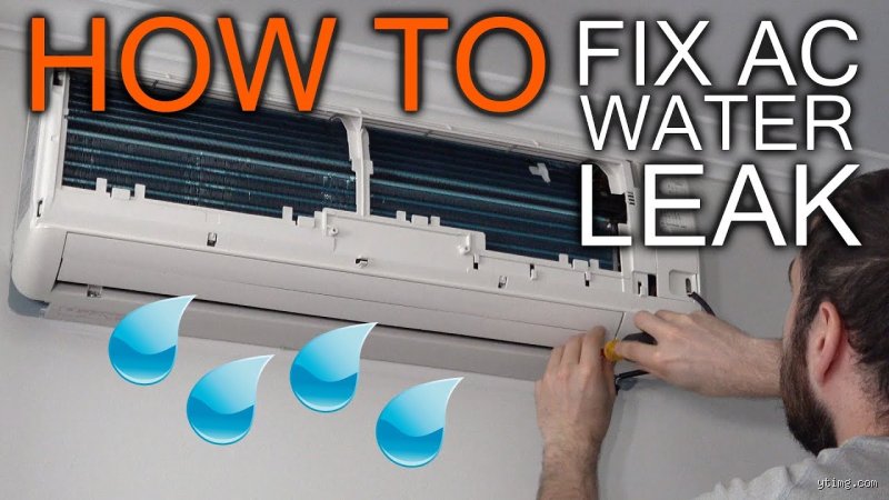How to Stop My Air Conditioner From Leaking Water Inside Before It Ruins the Drywall