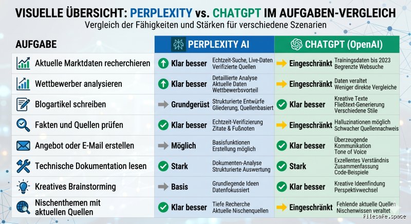 Was ist besser, ChatGPT oder Perplexity? Der ultimative Showdown zwischen generativer KI und der Evolution der Websuche
