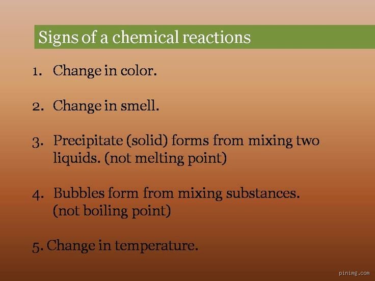 Beyond the Naked Eye: What Are 5 Signs That Show a Chemical Reaction Is Occurring in Every Day Life?