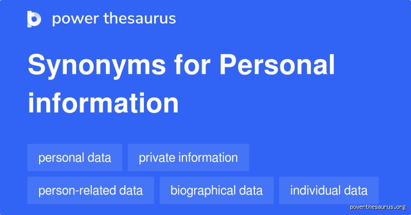 Beyond the Buzzwords: What is Another Word for Personal Information and Why the Answer Changes Everything