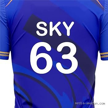 Who is jersey number 63 in IPL?