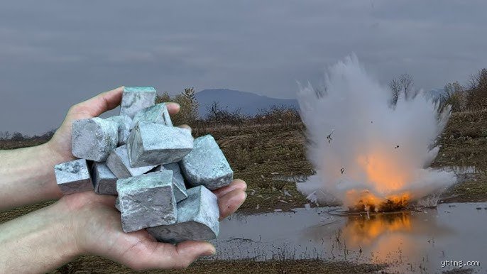 The Violent Truth Behind the Only Mineral That Is Explosive in Water