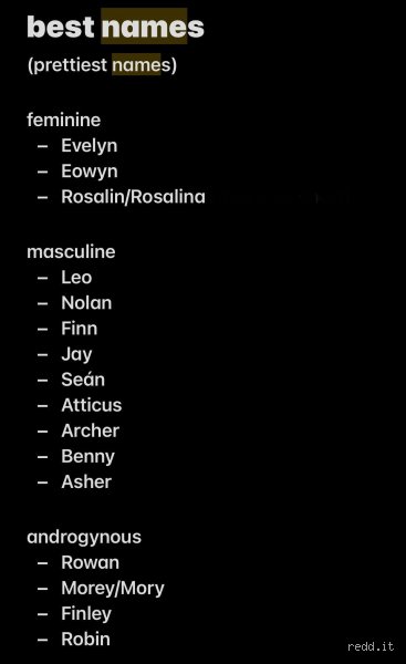 What's a good femboy name?