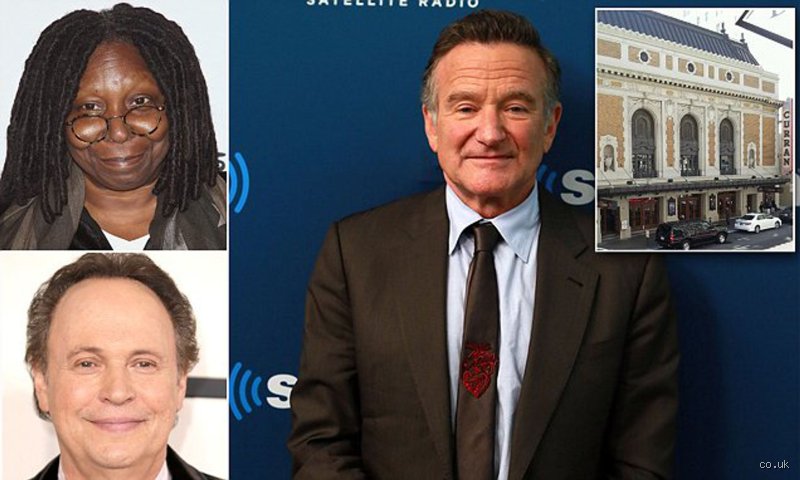 A symphony of laughter and tears: Who gathered to say goodbye to Robin Williams (Part 1)