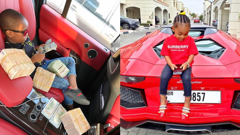 Who is the youngest richest child in Nigeria?