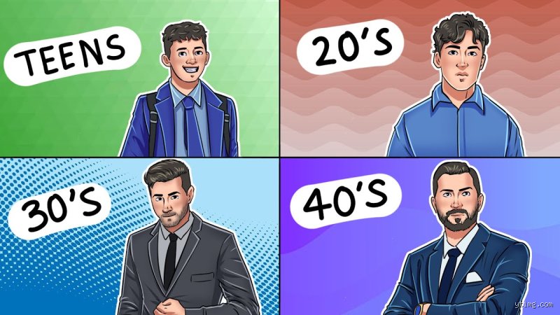 At what age do men look the best physically?