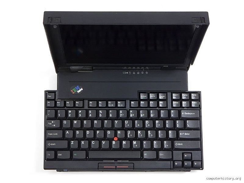 Did laptops exist in 1995?