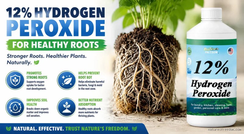 What to use instead of hydrogen peroxide for root rot?