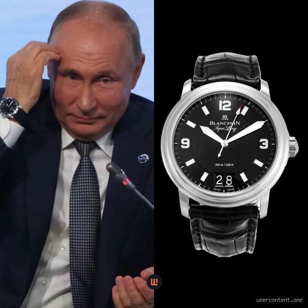 What watch does Vladimir Putin wear?
