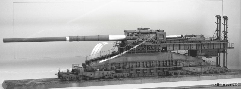 What was the biggest artillery piece ever?