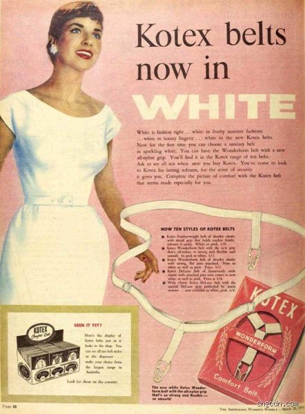 Rethinking the Red Thread: What Did Girls Use Before Pads and Tampons Became a Multibillion-Dollar Commodity?