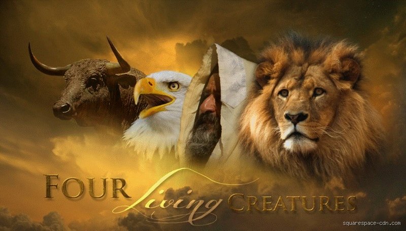 decoding the Ezekiel vision and the mysterious four animals of God in sacred texts