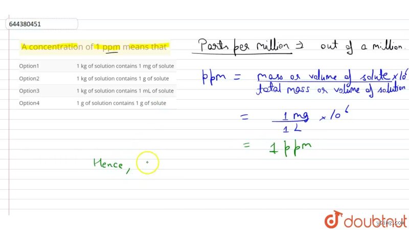 Decoding Parts Per Million: What Does a Concentration of 1 ppm Actually Mean in Real Life?