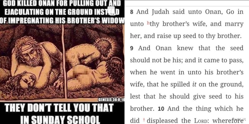 The Divine Strike: Who Was Punished in the Bible for Ejaculating Out and the True History of the Sin of Onan