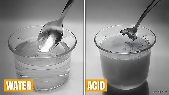 What Liquid Chemical Can Dissolve Metal And Break Down Solid Structures In Chemistry
