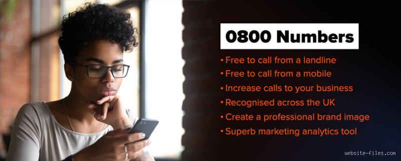 How do I get a 0800 number?