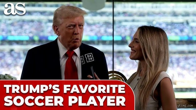 Who is Donald Trump's favorite soccer player?