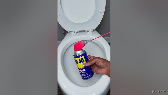 Why spray WD-40 in toilet tank and fix stubborn bathroom plumbing issues permanently