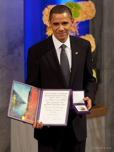 What medal did Barack Obama get?