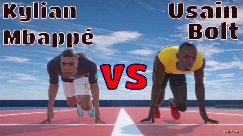 Who Is More Faster, Usain Bolt or Mbappe? Settling the Great Speed Debate Once and For All