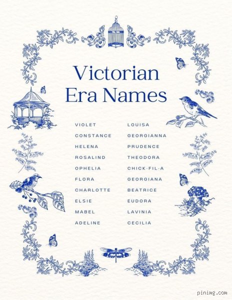 Timeless Grace: What are some elegant Victorian girl names that still captivate modern parents today?