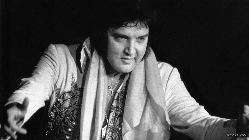 Why was Elvis so swollen before he died?